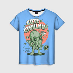 Женская футболка Cute Cthulhu