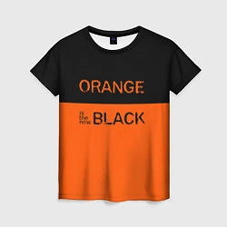 Футболка женская Orange Is the New Black, цвет: 3D-принт