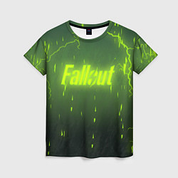 Женская футболка Fallout: Radiation Storm