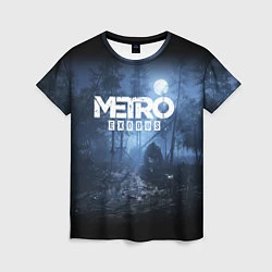 Женская футболка Metro Exodus: Dark Moon