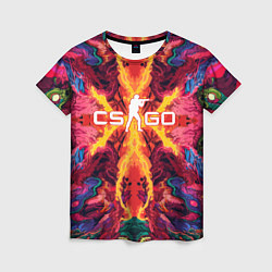 Женская футболка CS:GO Monster Flame