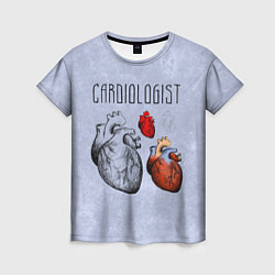 Женская футболка Cardiologist