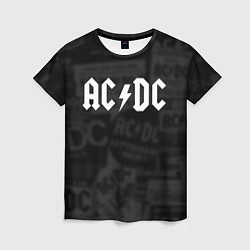 Женская футболка AC/DC: Black Rock