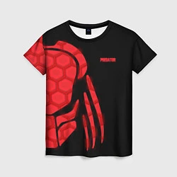 Женская футболка Predator: Red Light