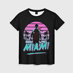 Женская футболка Майами