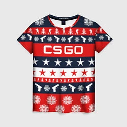 Женская футболка CS:GO New Year