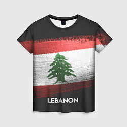 Женская футболка Lebanon Style