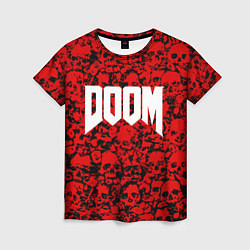 Женская футболка DOOM: Blooded Skuls