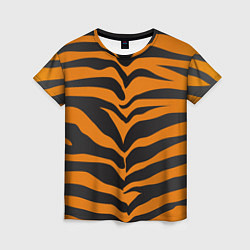 Женская футболка Шкура тигра