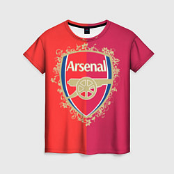 Женская футболка FC Arsenal - emblem