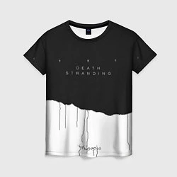 Женская футболка Death Stranding: Black & White