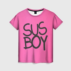 Футболка женская Susboy, цвет: 3D-принт