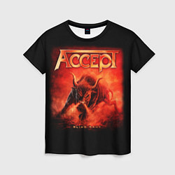 Женская футболка Accept: Hell Bull