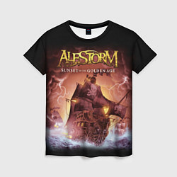 Женская футболка Alestorm: Golden Ship