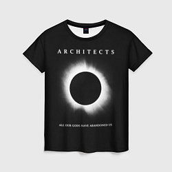 Футболка женская Architects: Black Eclipse цвета 3D-принт — фото 1
