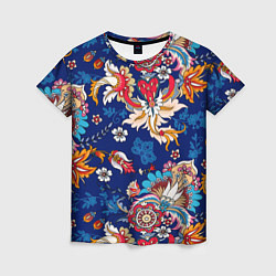 Футболка женская Экзотический орнамент, цвет: 3D-принт