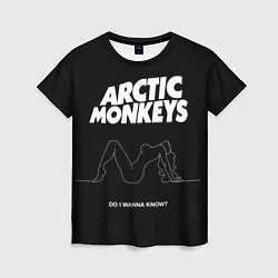 Женская футболка Arctic Monkeys: Do i wanna know?