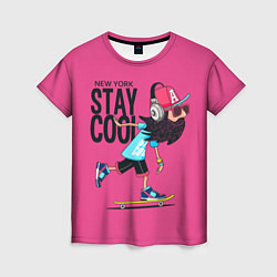 Женская футболка New York Stay Cool