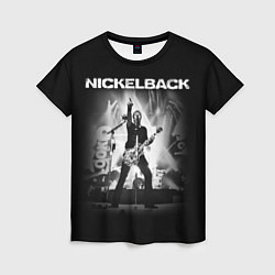 Женская футболка Nickelback Rock