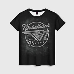 Женская футболка Nickelback Est. 1995