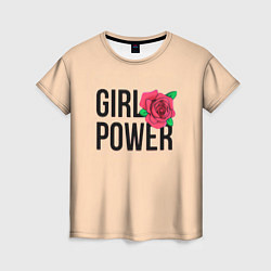 Женская футболка Girl Power