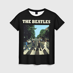 Футболка женская The Beatles: Abbey Road, цвет: 3D-принт