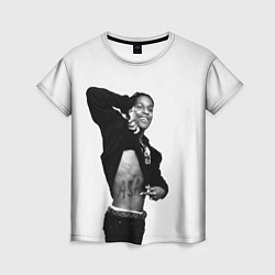 Женская футболка ASAP Rocky: White Fashion