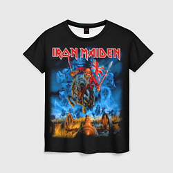 Женская футболка Iron Maiden: Great Britain Warriors