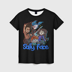 Футболка женская Sally Face: Rock Band, цвет: 3D-принт
