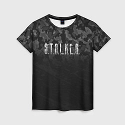 Женская футболка STALKER: Dark Camo