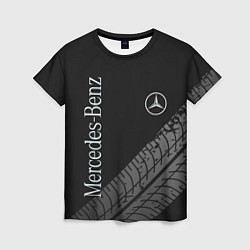 Футболка женская Mercedes AMG: Street Style, цвет: 3D-принт
