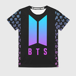Футболка женская BTS: Neon Night, цвет: 3D-принт