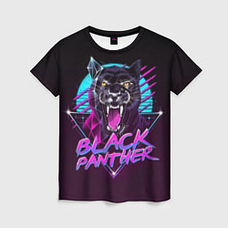 Женская футболка Black Panther 80s