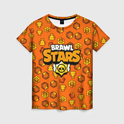 Женская футболка Brawl Stars: Orange Team