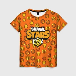 Женская футболка Brawl Stars: Orange Team