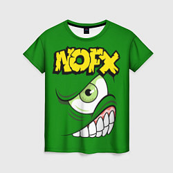 Женская футболка NOFX Face