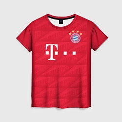 Женская футболка FC Bayern: Lewandowski Home 19-20