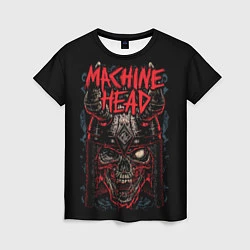 Женская футболка Machine Head: Blooded Skull
