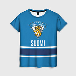 Женская футболка Сборная Финляндии