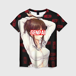 Женская футболка Anime Senpai
