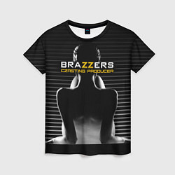 Женская футболка Brazzers сasting-producer