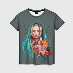 Женская футболка BILLIE EILISH