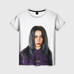 Футболка женская BILLIE EILISH, цвет: 3D-принт