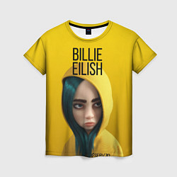 Женская футболка BILLIE EILISH: Yellow Girl