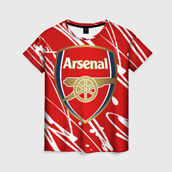 Женская футболка Arsenal