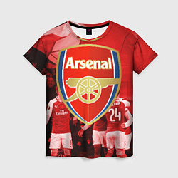 Женская футболка Arsenal