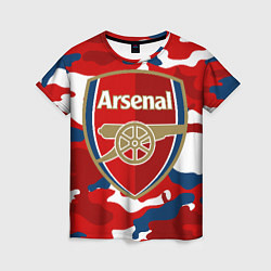 Женская футболка Arsenal