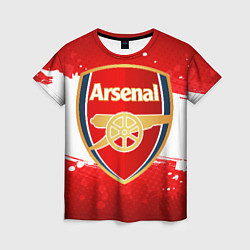 Женская футболка Arsenal