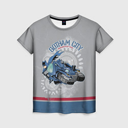 Футболка женская Gotham City Motorcycle Club, цвет: 3D-принт