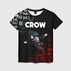 Женская футболка BRAWL STARS CROW